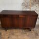 Buffet -Enfilade scandinave en palissandre des années 1960.