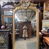 Large antique castle mirror