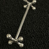 Christofle 12 holder knives balls model atomium very good condition ref CH10PC