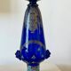 Vase en verre émaillé Art Nouveau.