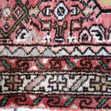 Tapis Vintage Hamadan Fait Main en Laine – Années 1970 – 73 x 113 cm – Rug