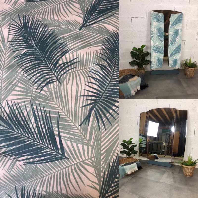 Vintage triptych mirror  100x115cm