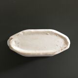 White earthenware planter