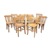 Lot 10 chairs bistro 40/50
