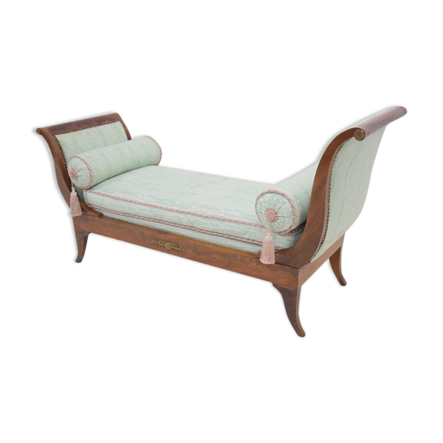 Empire-style gondola bench 19th