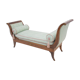 Empire-style gondola bench 19th