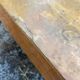 Table basse loupe d'orme de willy rizzo 1970
