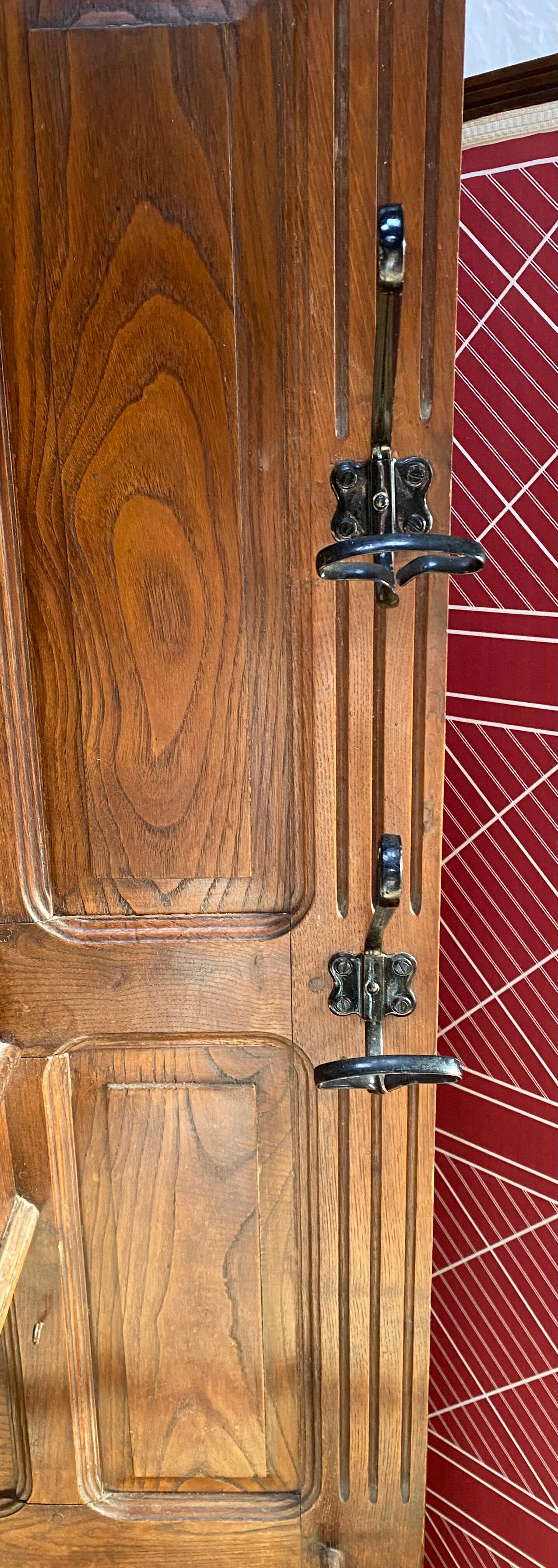 Old entrance cloakroom solid wood