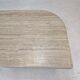 Italian travertine coffee table, 1980's