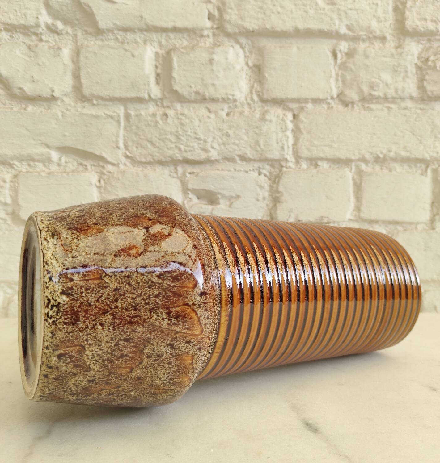 Brutalist large vase - Pruszków