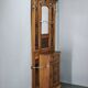 19th Century Gründerzeit Inlaid Oak Hall Tree with Mirror, circa 1890