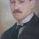 Pastel man portrait