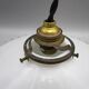 Suspension ancienne en opaline blanche
