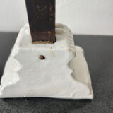 Napoleon 3 crucifix porcelain and wood