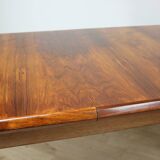 Scandinavian extendable rosewood dining table, 1960s