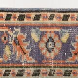6x9 Turkish Classic Pattern Orange Green Vintage Rug, 174x279Cm