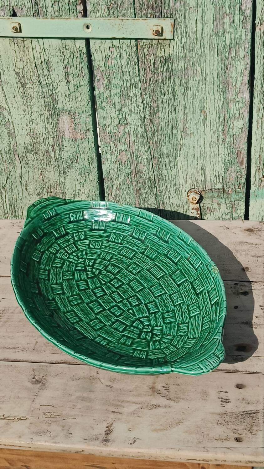 Gien earthenware dish