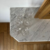 19th-century crystal flutes 🥂