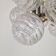 Mid-Century Modern 'Snowball' Chandelier by Doria Leuchten, Germany, 1970s