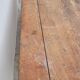 Rustic farmhouse bistro table in oak with Louis Philippe legs - 2m