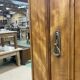 19th-century Victorian wardrobe in light mahogany - dismountable