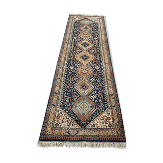 Persian-style wool rug for hallway 88x288 cm