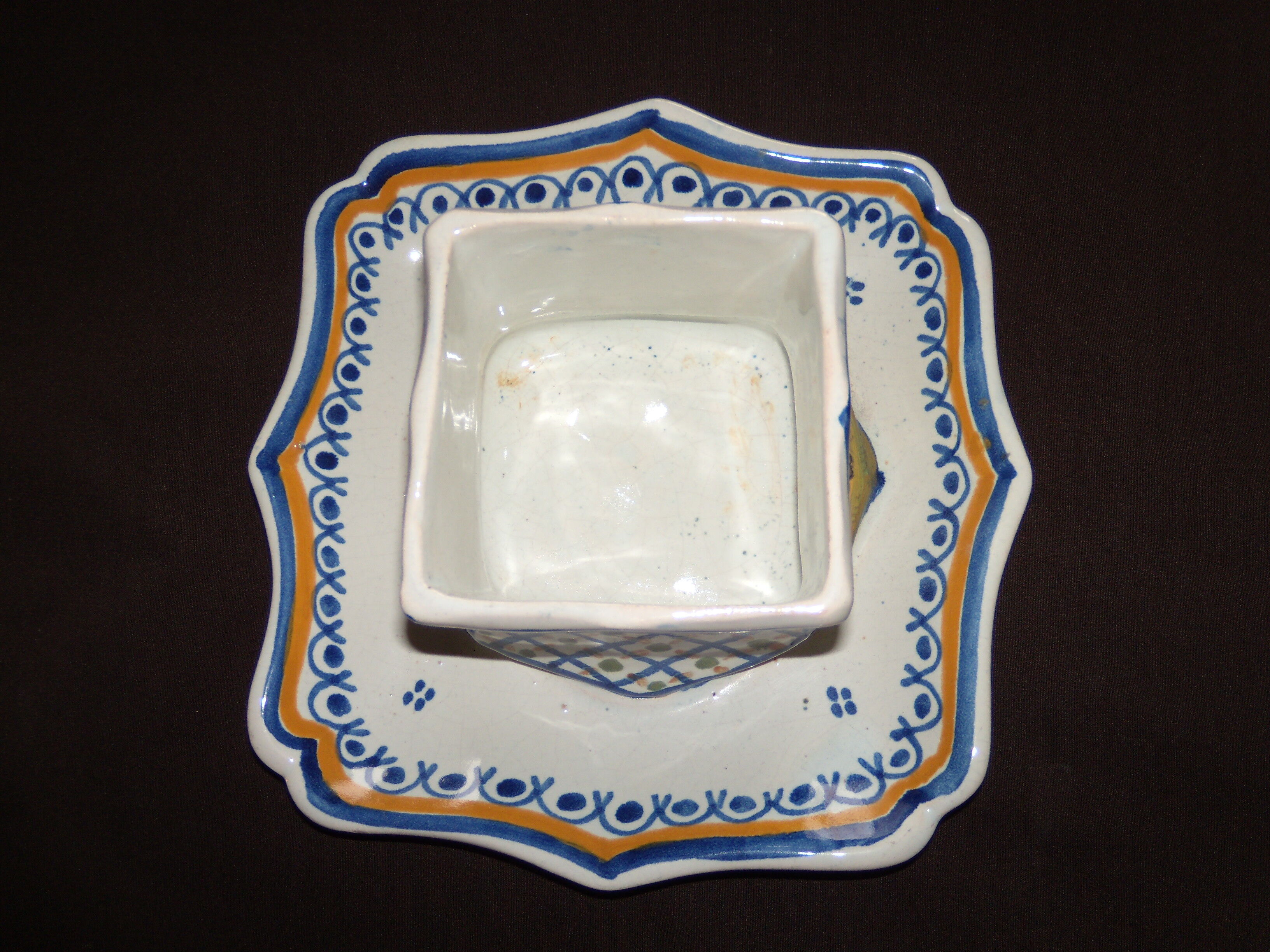 Beurrier Quimper Henriot décor breton 127 1948