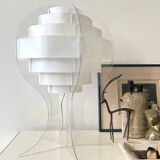 Lampe de table en plexiglas par L.BRYLLE & P.JACOBSEN, Danemark design 1960