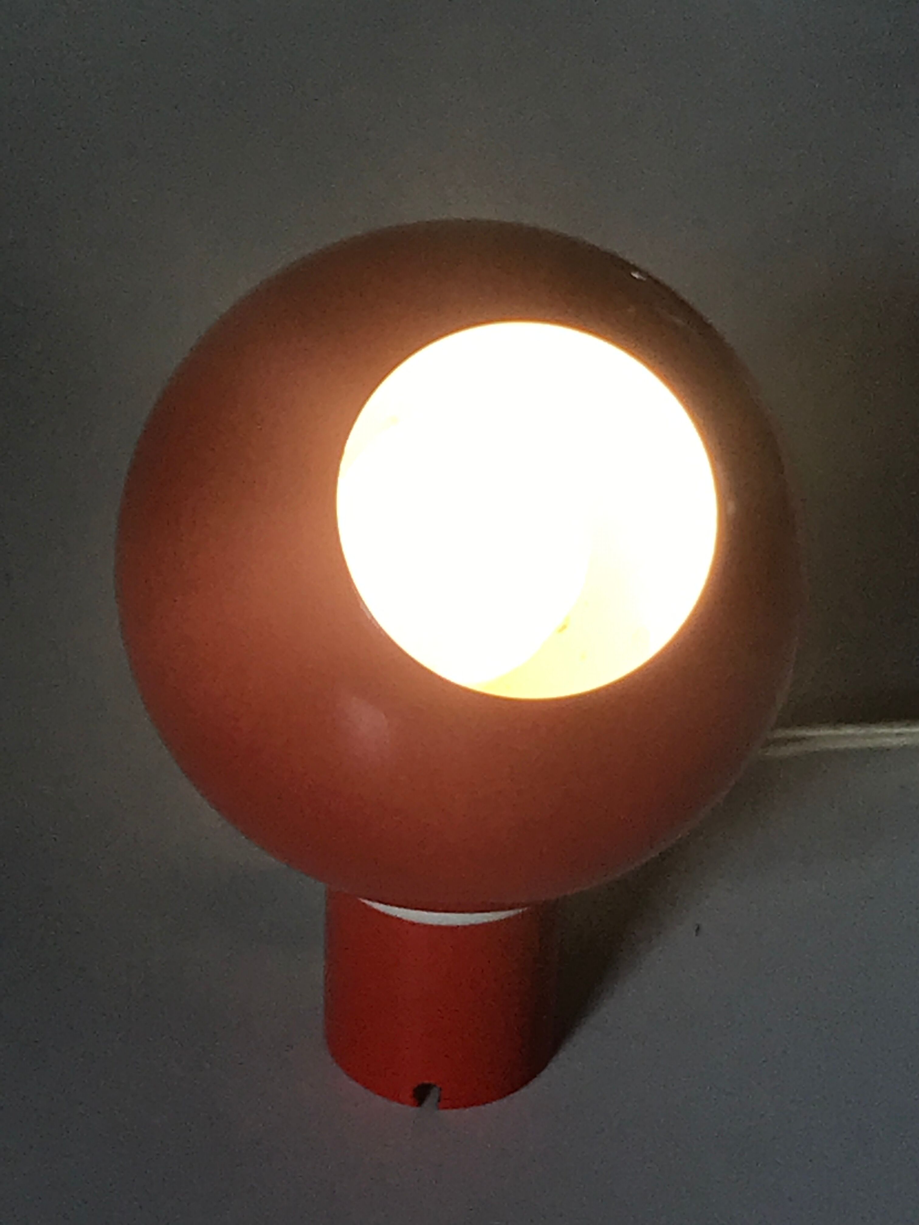 Wall lamp eye ball design 1970