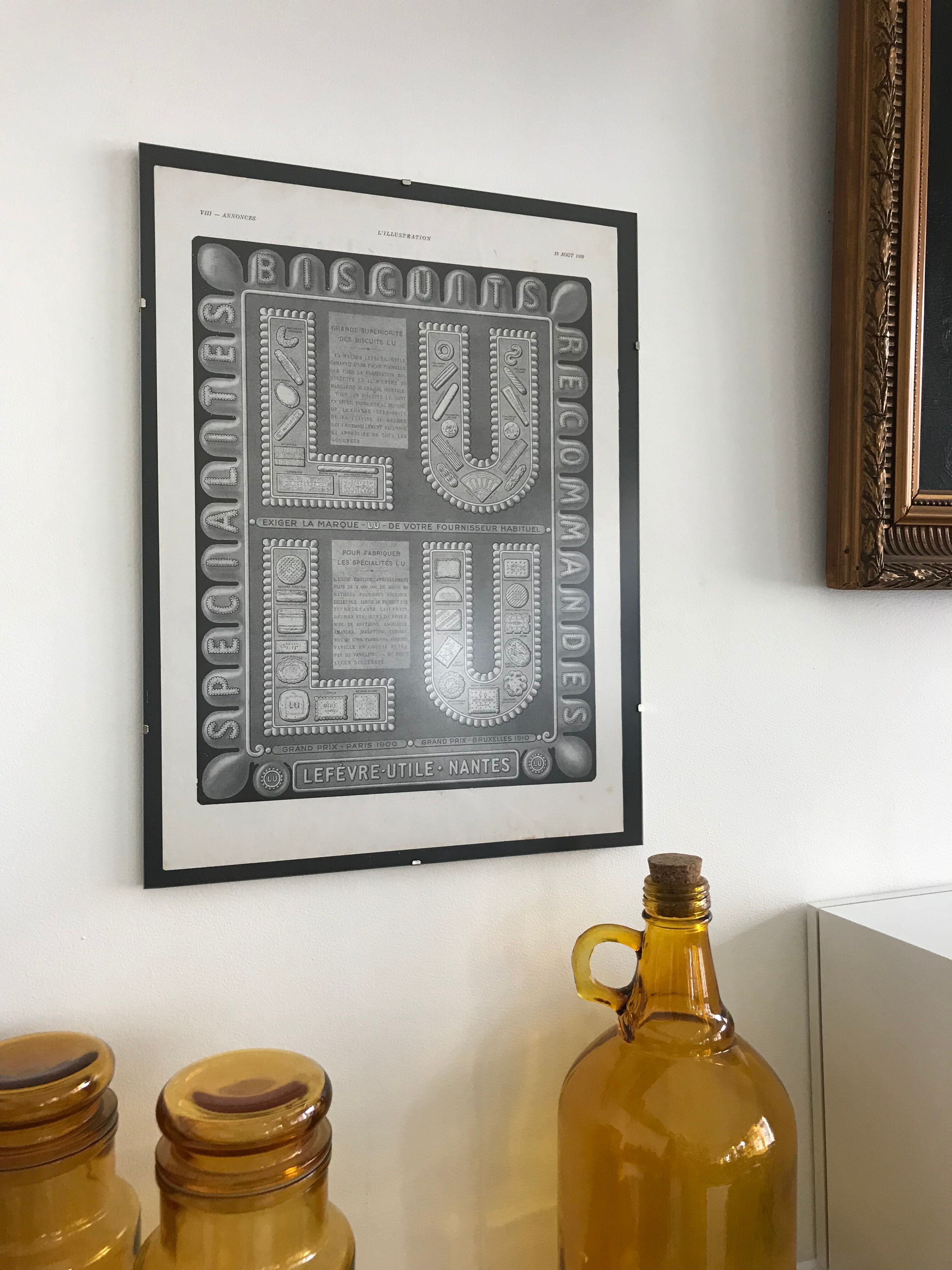 Advertising poster LU 1932