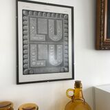 Advertising poster LU 1932