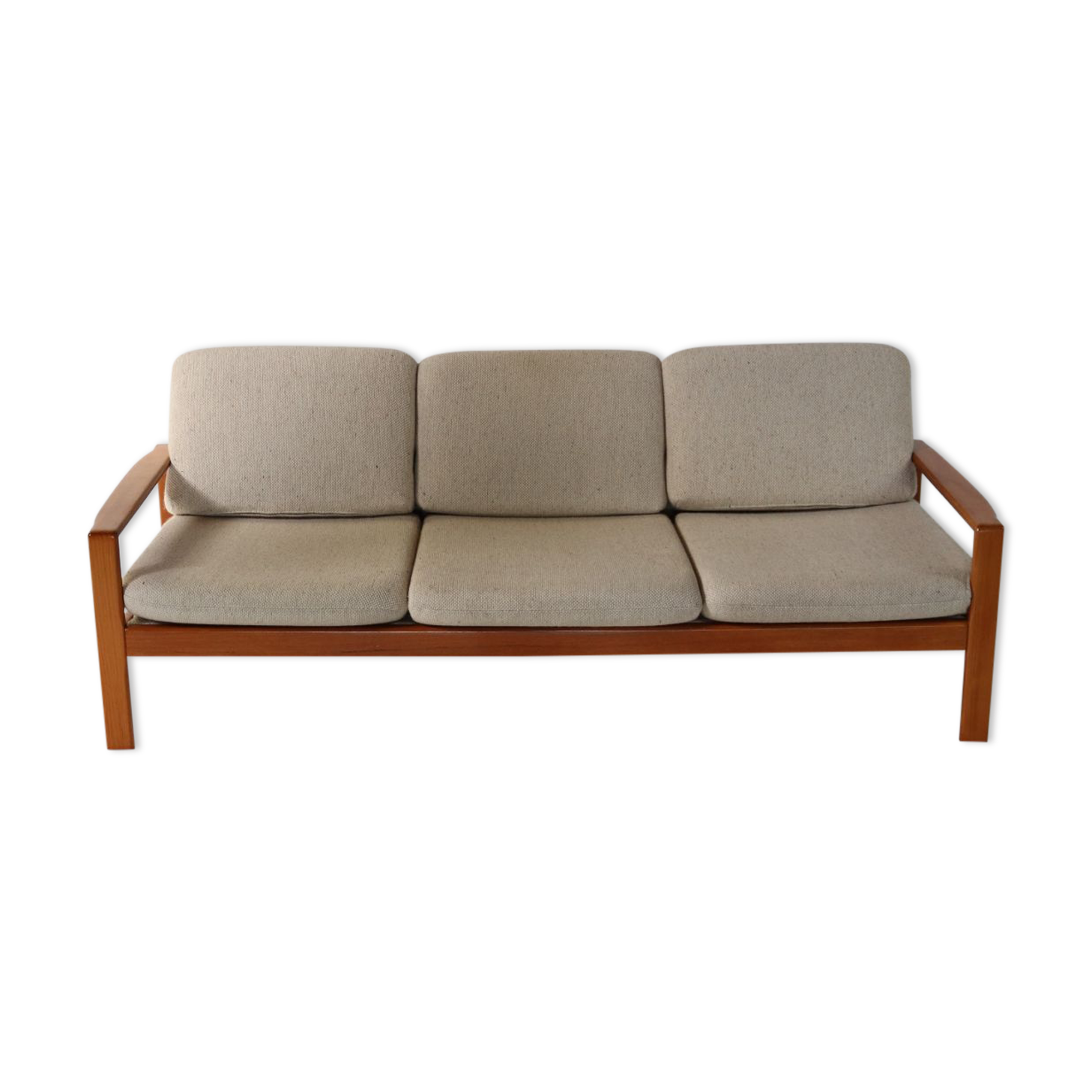 Danish design three-seater sofa