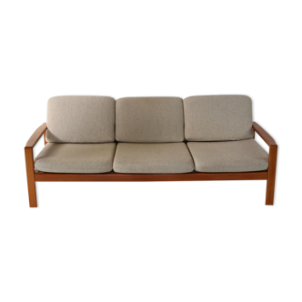 Danish design three-seater sofa