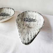 Vintage french 1960s 2x salins tolede - toledo serving bowls black olive