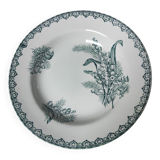 Saint Amand ironstone plate