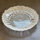 Antique crystal presentation plate