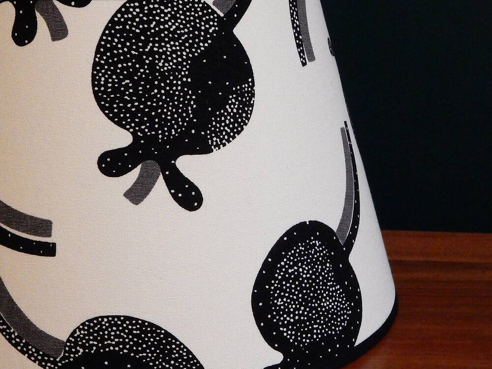 Vintage fabric lampshade Ikea 2005 design Sven Fristedt
