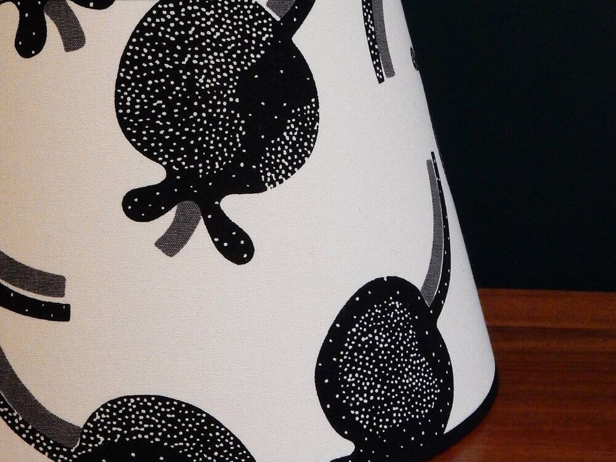 Vintage fabric lampshade Ikea 2005 design Sven Fristedt