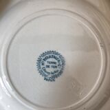 Iron earth dessert plates