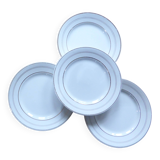 Assiettes dessert x4 porcelaine de St Amand 191105