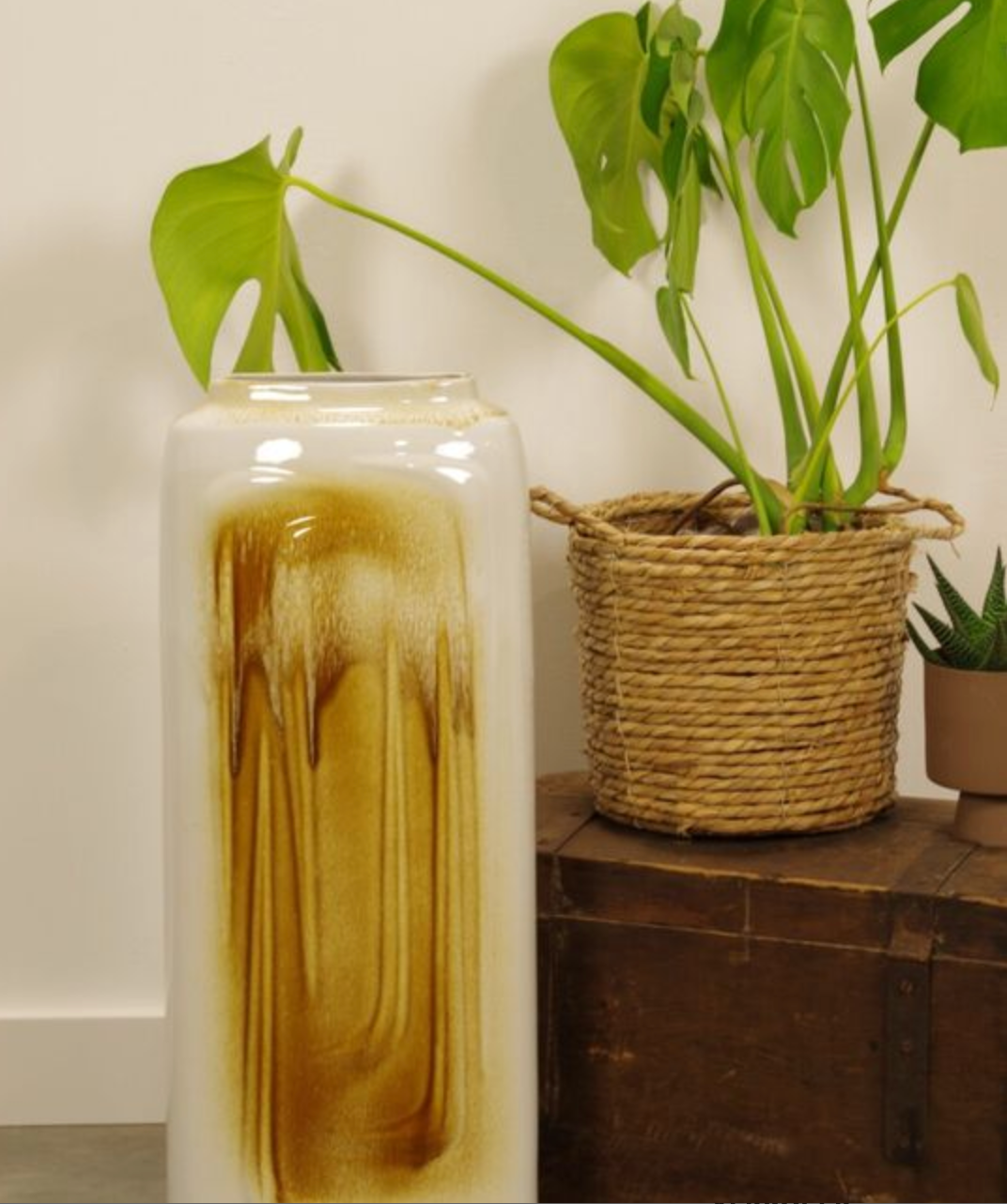 Vintage pottery vase