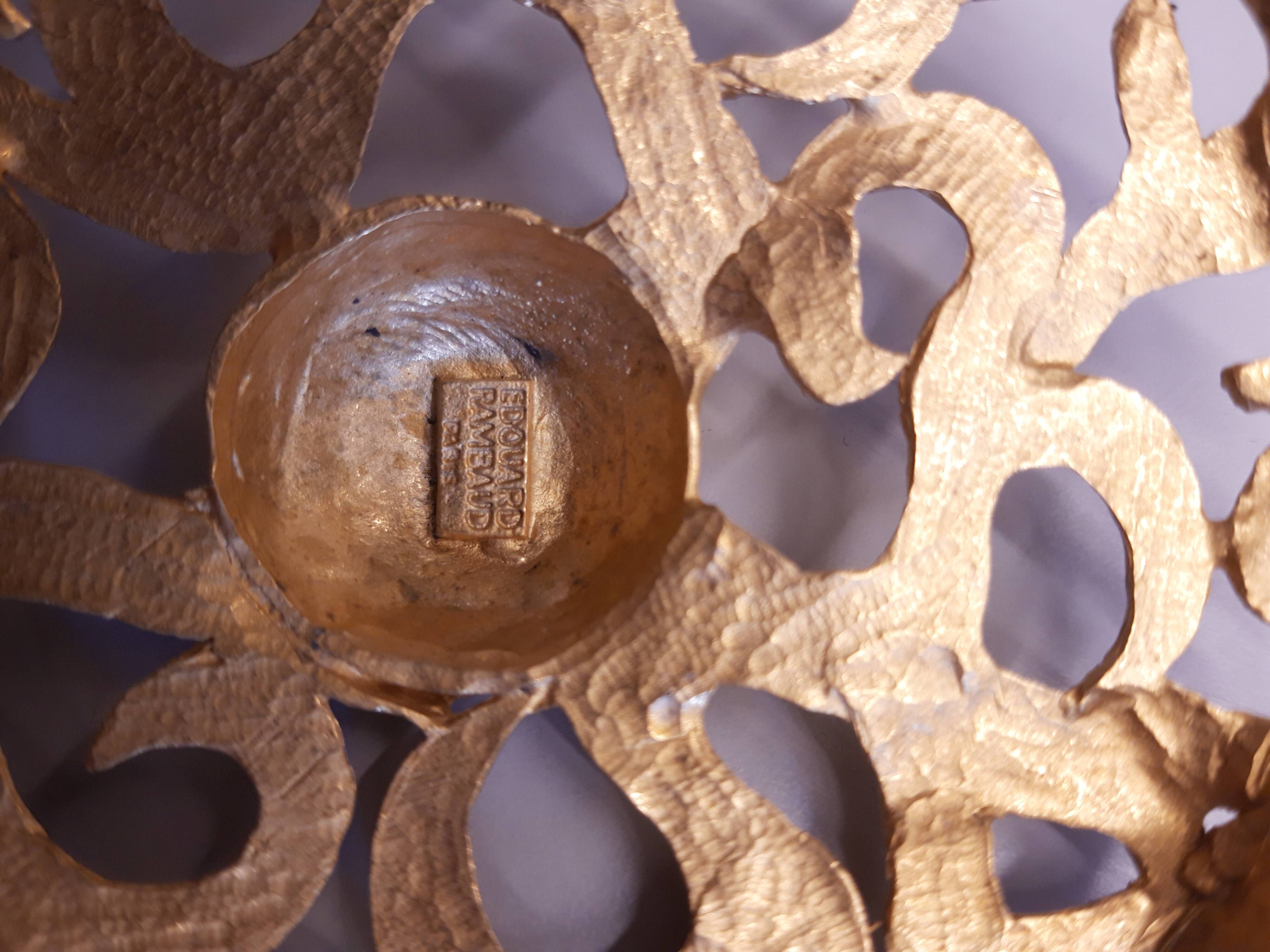 Round box by Édouard Rambaud, Paris