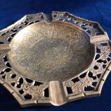 Old bronze cigar ashtray