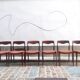 6 chaises scandinaves