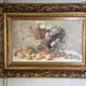 Nature morte, huile sur toile signée en haut à droite François Namur (1857-1902)