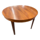 Table ronde en bois avec rallonges intégrées