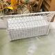 Wicker chest bench