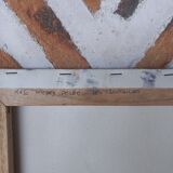 Still life on canvas bottles signed Majo Hilbey Poléo