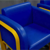 Pair of leather armchairs 1970