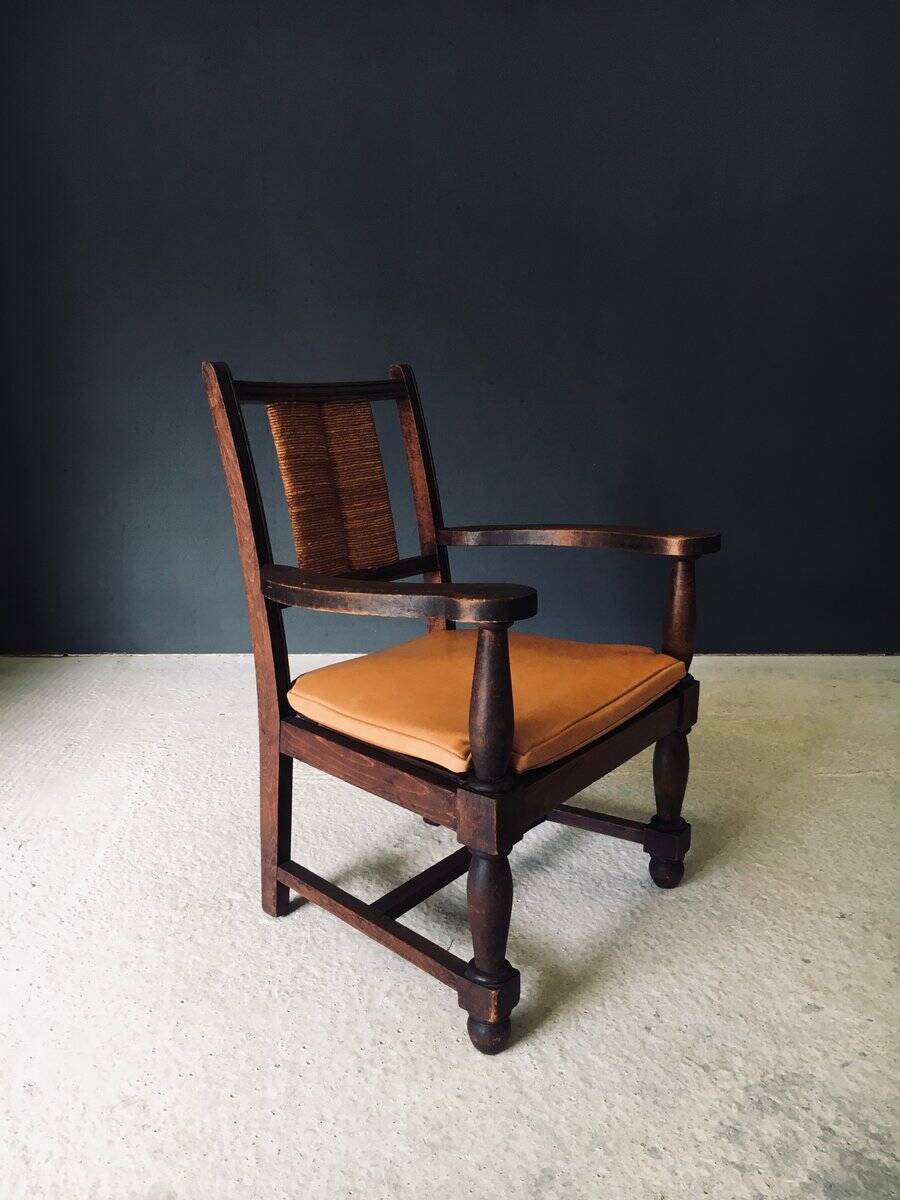 Mid-Century Modernist Armchairs in the style of Francis Jourdain, France, 1940s, Set of 2